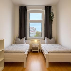 YourFavoriteBed Designwohnung Nähe Zentrum und Klinikum