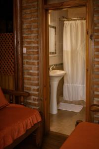 Cabaña en el pinar de la lucila del mar -de dos pisos-