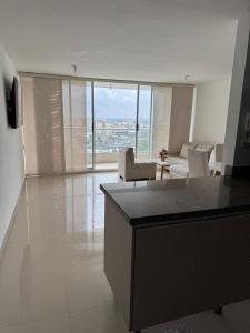 Modern apartment with panoramic views in Boston