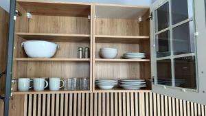 Meyben Apartment Mannheim Küche, TV, Waschmachine