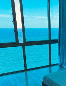 Vista al mar Hab Privada Larimar, Malecon Santo D