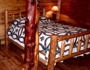 Rustic Log Cabin For a Group Getaway near Lake Cumberland in Kentucky