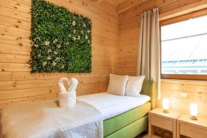 Wellness-Chalet am Badesee für bis zu 10 Personen