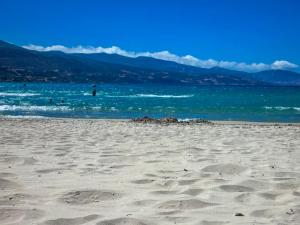 Blue sea Alikanas beach