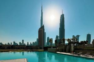 Luxury 2 bedroom with Burj Khalifa view, connected to Dubai Mall