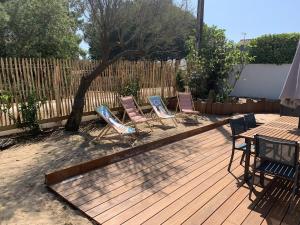 Maison de vacances , idéale pour famille avec accès plage et spa