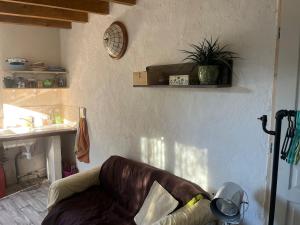 studio à la campagne avec piscine