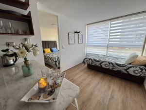 Depto Santiago 3 personas con estacionamiento