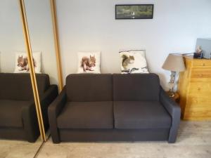 studio cabine résidence les Airelles 2 adultes 2 enfants parking casier à skis