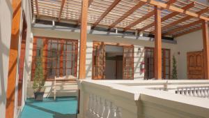 Capsulas privadas individuales con rooftop, vistas a la catedral y baño compartido