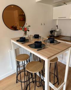 Pause Trouvillaise, 3 pièces centre ville, 45m²