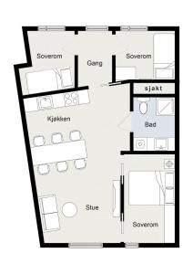 Modern downtown apartment