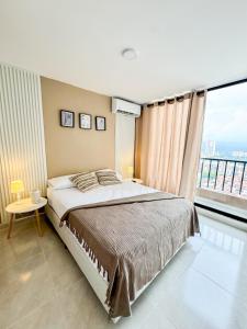 Tu Hogar en Floridablanca - Apto de 2 Habitaciones con Aire Acondicionado