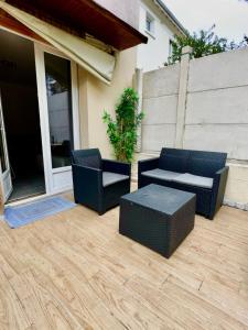 Grand Paris studio avec jardin