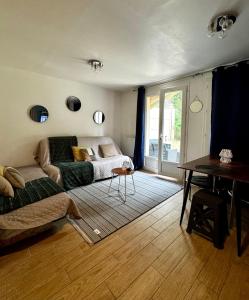 Grand Paris studio avec jardin