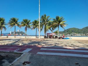 Apartamento em frente ao mar em São Vicente