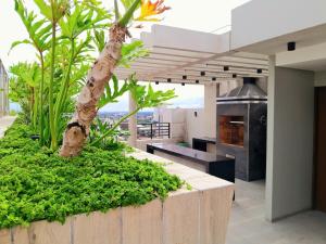 Departamento moderno y acogedor en Equipetrol con vistas increíbles