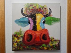 Bunte Kuh