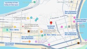 Varanda com vista verde em Copanema