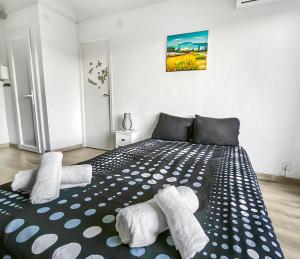 Lumineux T2 proche de la Mer avec Clim & Central