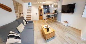 La Coquille Séjour en Duo Confort Maisonnette de bourg à Ouistreham - Situation idéale commerces & plage - Wifi et linge inclus