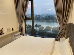 Hommit Căn hộ Studio 1 giường, view hồ, máy chiếu, tivi lớn, đồ bếp đầy đủ