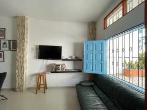 Plaza Blanca 2 cabaña en el Santorini Colombiano