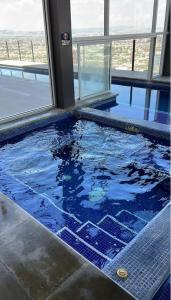 Luxury apartment with panoramic view in tower