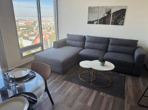 Luxury apartment with panoramic view in tower