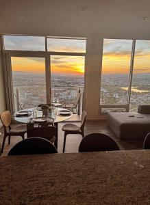 Luxury apartment with panoramic view in tower