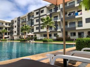 3 bedrooms in El Mansouria with pool beach terrace