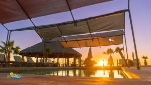 Short walk to pool and private beach