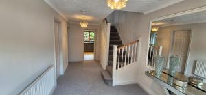 Stunning Fir Trees Corner 3 bedroom detached Executive house with free drive way parking for 2 vehicles 1 mile from M5 dogs welcome