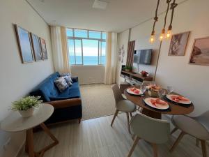 Vista Mar de frente- Santos -1dorm 4 Hospede -Wi FI