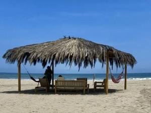 Linda Casa de playa con vista al mar de Wakama