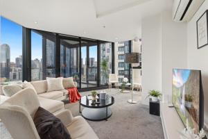 Exceptional View 3B 2B 2 Carparks near Crown Casino!