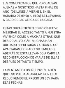 La casita del fin del mundo en La Palma