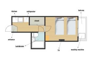 (2)Nearest Sta 4mins!Nr Ikebukuro,Shinjuku,Shibuya!