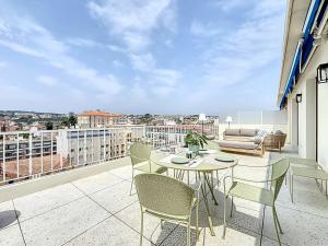 Cannes Penthouse Luxe - 2 CH - Garage Privé - 850m Palais des Festivals