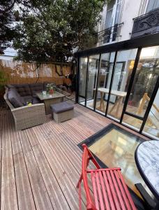 Superbe appartement sur jardin- proche de paris