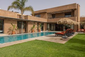 Modern villa - 4 luxury suites - Golf Amelkis - Marrakech