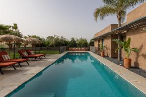 Modern villa - 4 luxury suites - Golf Amelkis - Marrakech