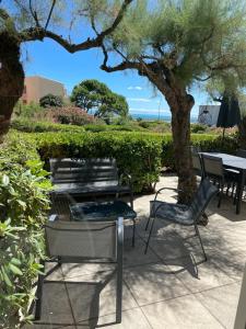 Le Cosy - T4 avec terrasse privée, Face à la mer avec parking et wifi