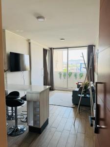 Departamento con Piscina y Parking, a Pasos del Estadio Nacional, Metro y Campus Universitario San Joaquín