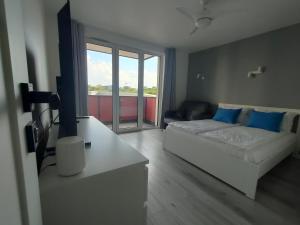 Apartament z 2 pokojami i balkonem Tauron Arena