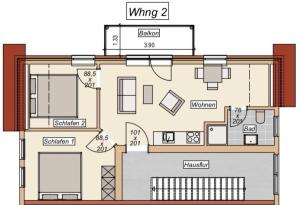 Westhook Ferienwohnung 2