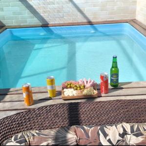 Cobertura com Piscina Privativa em Resort Pé na Areia