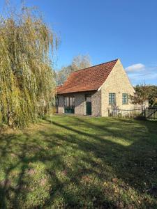 Knus vakantiehuis cottage Malpertus in de Moervos in Damme