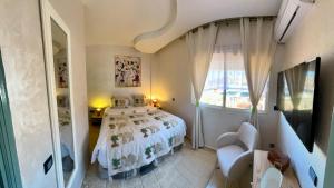 Appartement joliement décoré 3 chambres avec Terrasse quartier Gueliz Hivernage à Marrakech I19