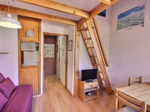 Studio mezzanine pour 4 à Vallandry, proche pistes - FR-1-411-75